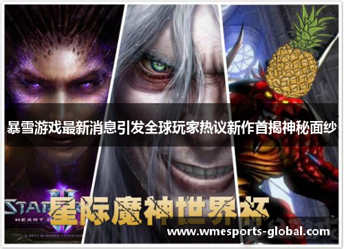 暴雪游戏最新消息引发全球玩家热议新作首揭神秘面纱