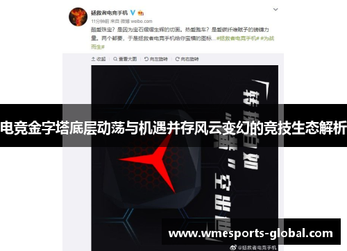 电竞金字塔底层动荡与机遇并存风云变幻的竞技生态解析