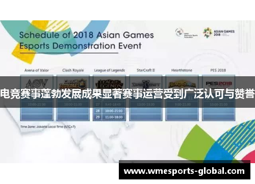 电竞赛事蓬勃发展成果显著赛事运营受到广泛认可与赞誉